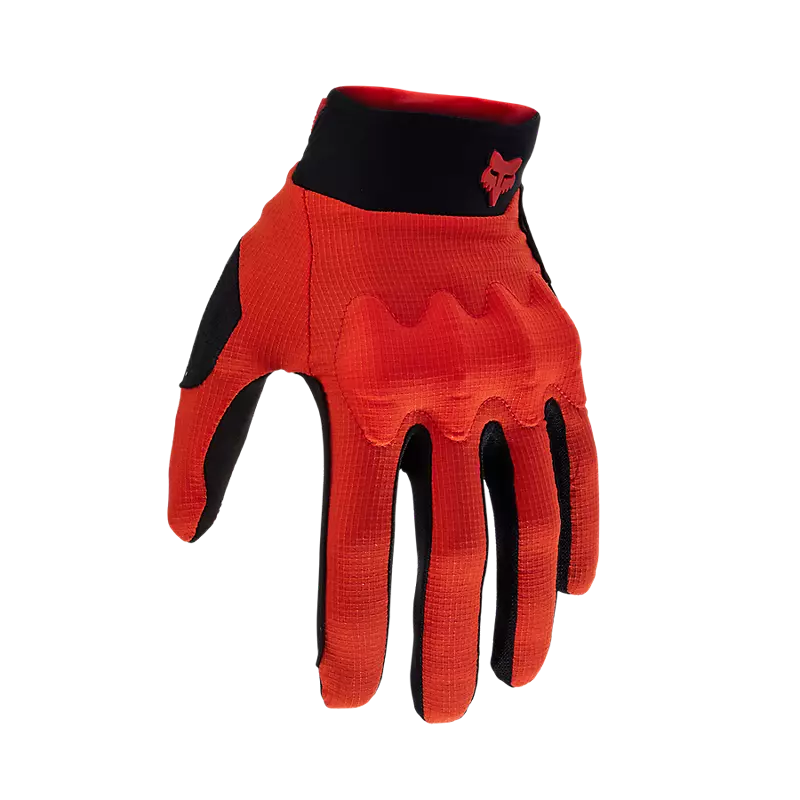 Bicycle tire foam-Fox Racing Defend D3O® MTB Glove - Orange Flame