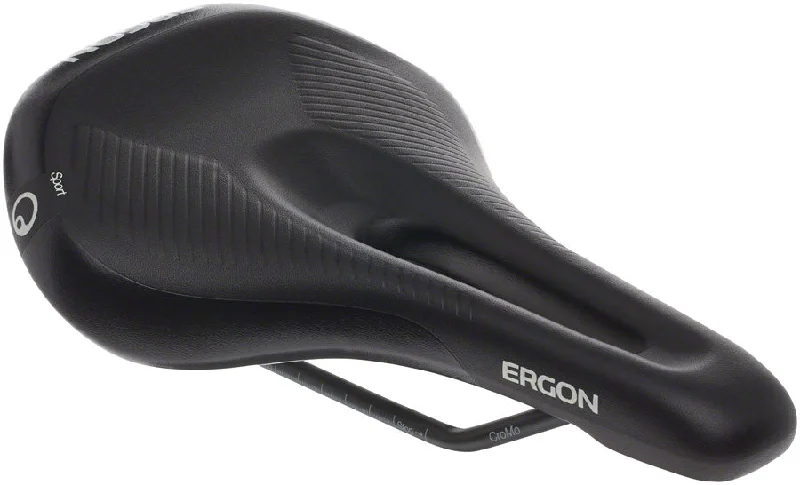 Cycling rain hood-Ergon SM E Mountain Sport Saddle - Chromoly Stealth Womens Medium/Large