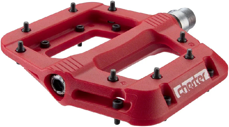 Bicycle rack clip-Race Face Chester (2023) Composite Pedals Red