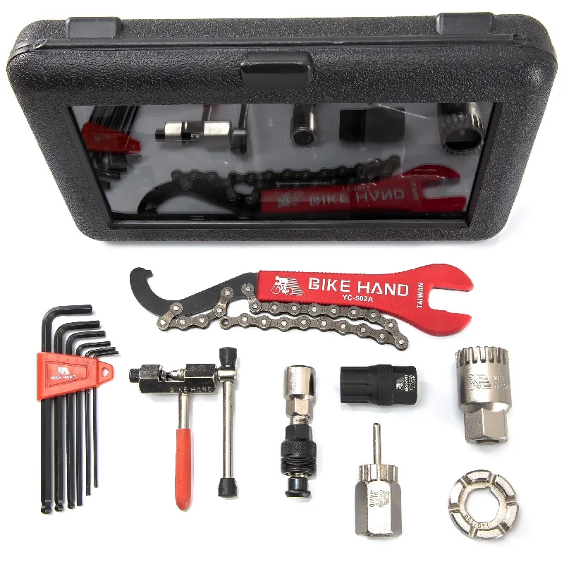 Mountain bike riser-BIKEHAND Economical Bike Bicycle Repair Tools Tool Kit Set