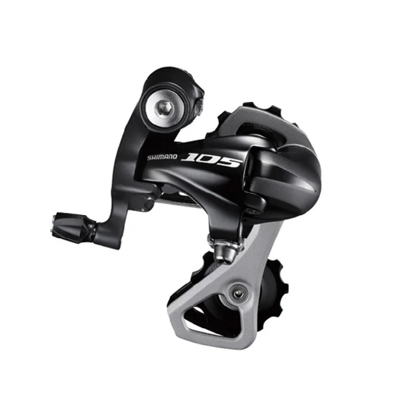 Cycling cape rainproof-Shimano 105 RD-5701L-GS Rear Derailleur 10-Speed, Direct Attachment, Black