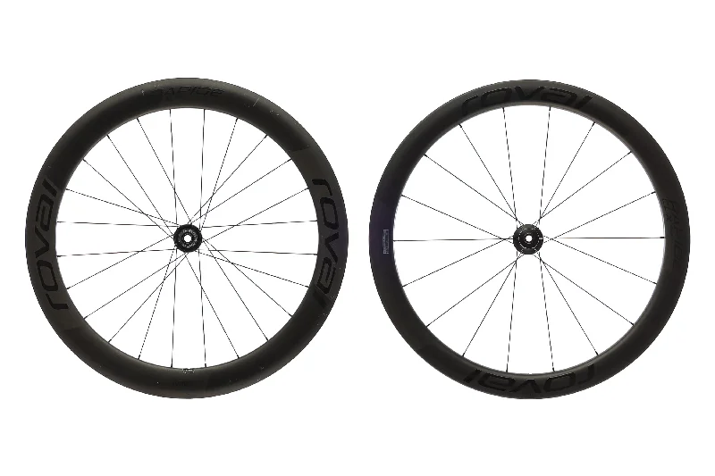 Bike wheel pad-Roval Rapide CLX Carbon Clincher 700c Wheelset