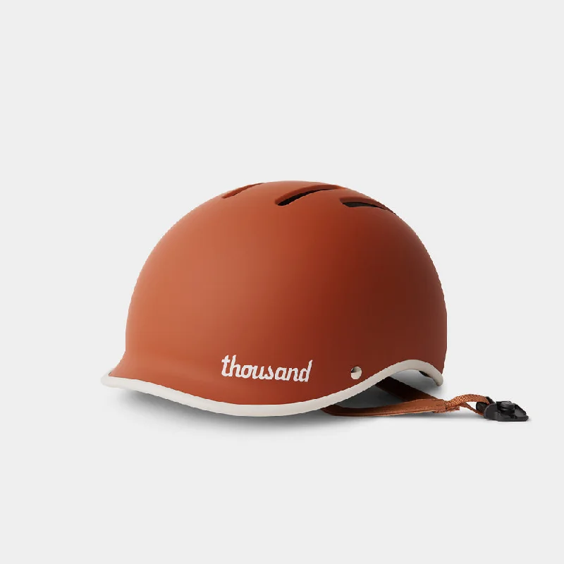 Road bike dropper-Heritage Bike Helmet, Terra Cotta