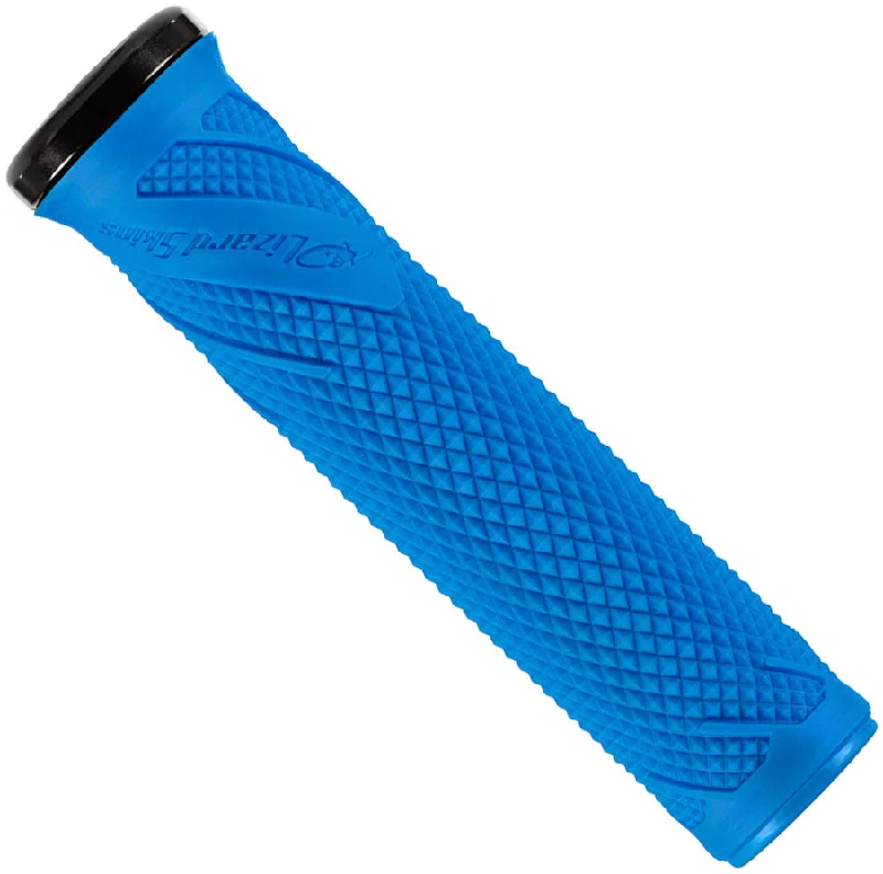 Bicycle rack pad-Lizard Skins Wasatch Lock-On Grips - Blue