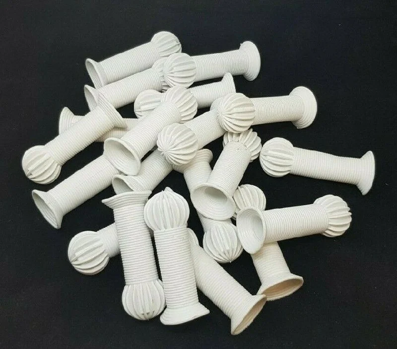 Cycling water sack-Wholesale Joblot Of 10 X 100mm White Kids Bike Trike Handlebar Grips 22.2mm