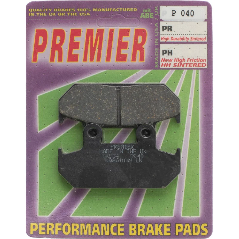 Mountain bike caliper-Premier Brake Pads - P Organic Standard