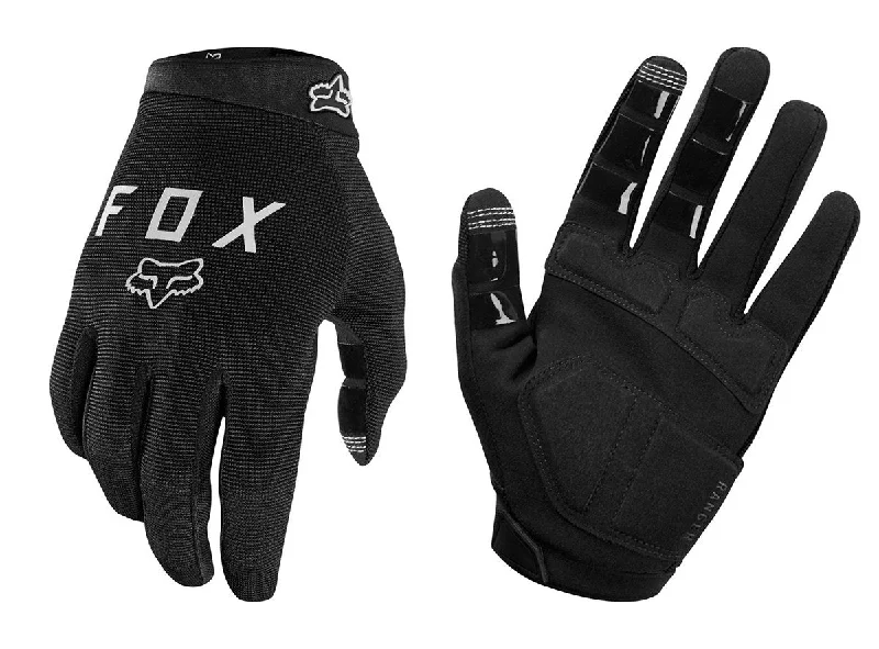 Cycling shoe guard-Fox Racing Ranger Gel MTB Glove - Black