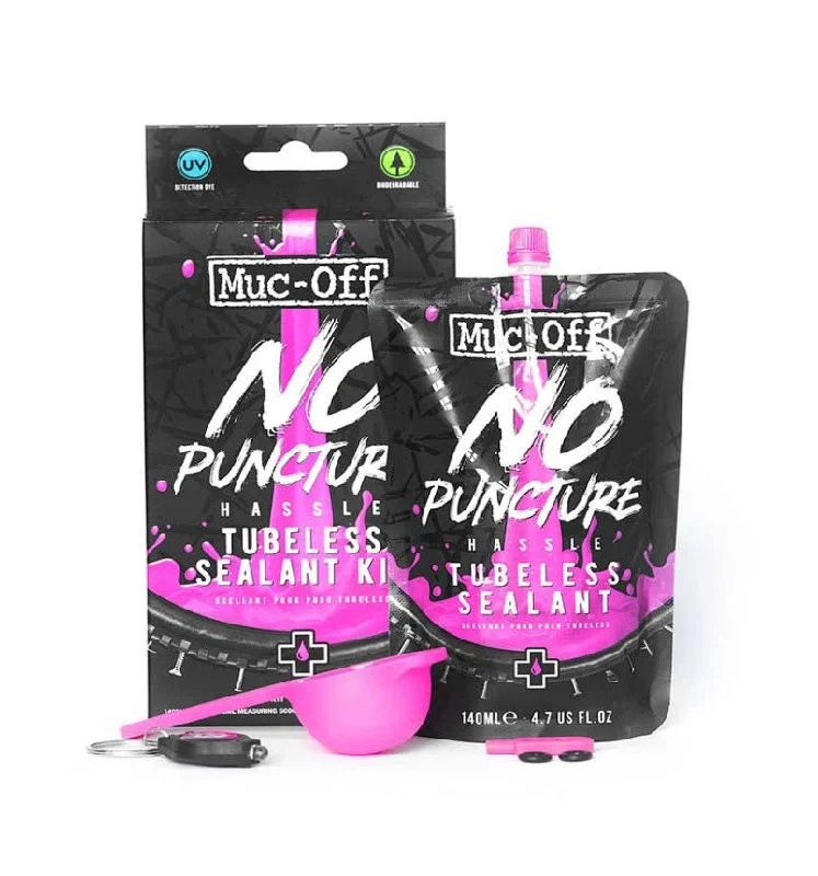 Bicycle lamp strap-Muc-Off No Puncture Hassle Tubeless Sealant 140ml