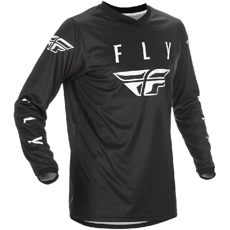 Bike chain bar-FLY F-16 YOUTH 2021 JERSEY - BLACK/GREY