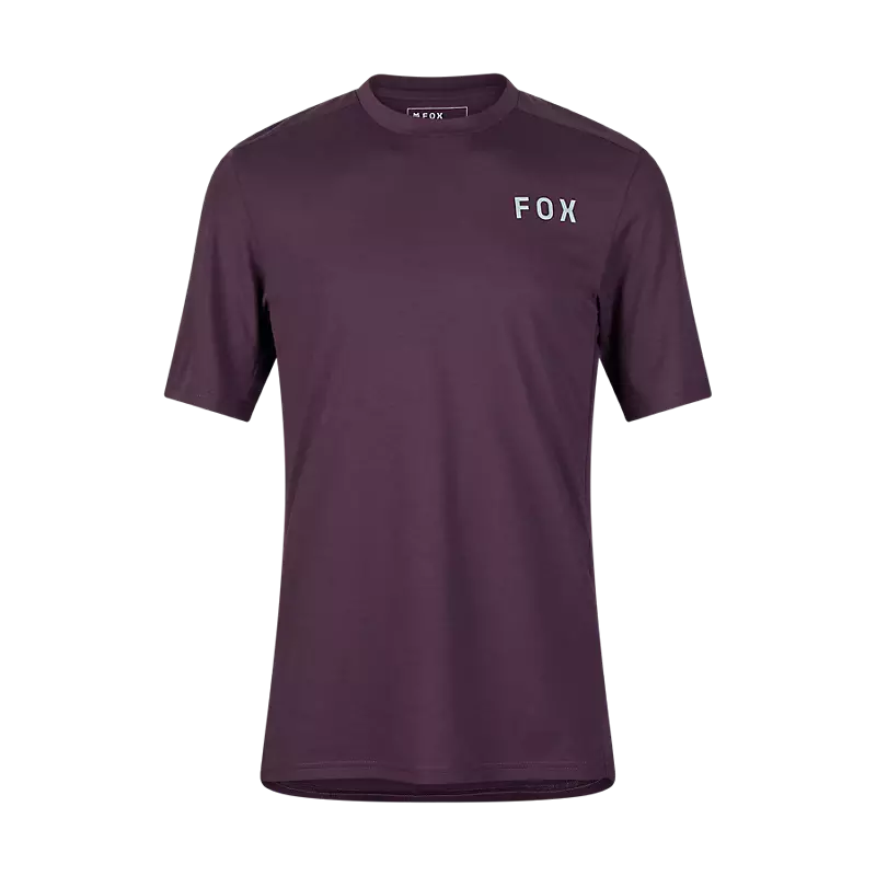 Bicycle lamp strap-Fox Racing Ranger Dri Release Short Sleeve MTB Jersey - Alyn - Dark Purple