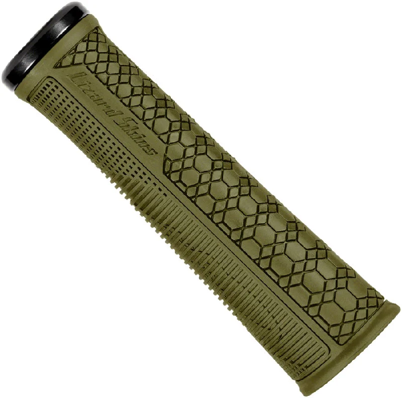 Bicycle chain strap-Lizard Skins Gradient Lock-On Grips - Olive Green