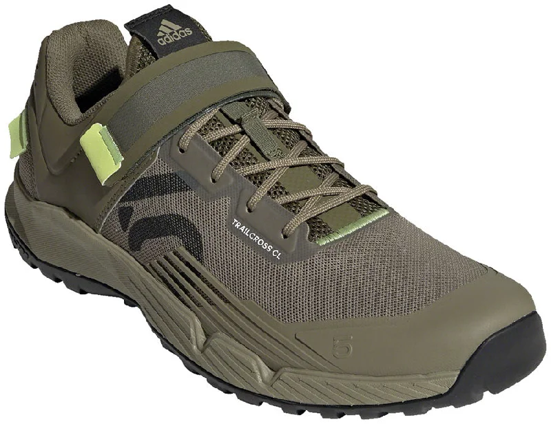 Bike wheel seal-Five Ten Trailcross Mountain Clipless Shoes - Mens Orbit Green/Carbon/Pulse Lime 7