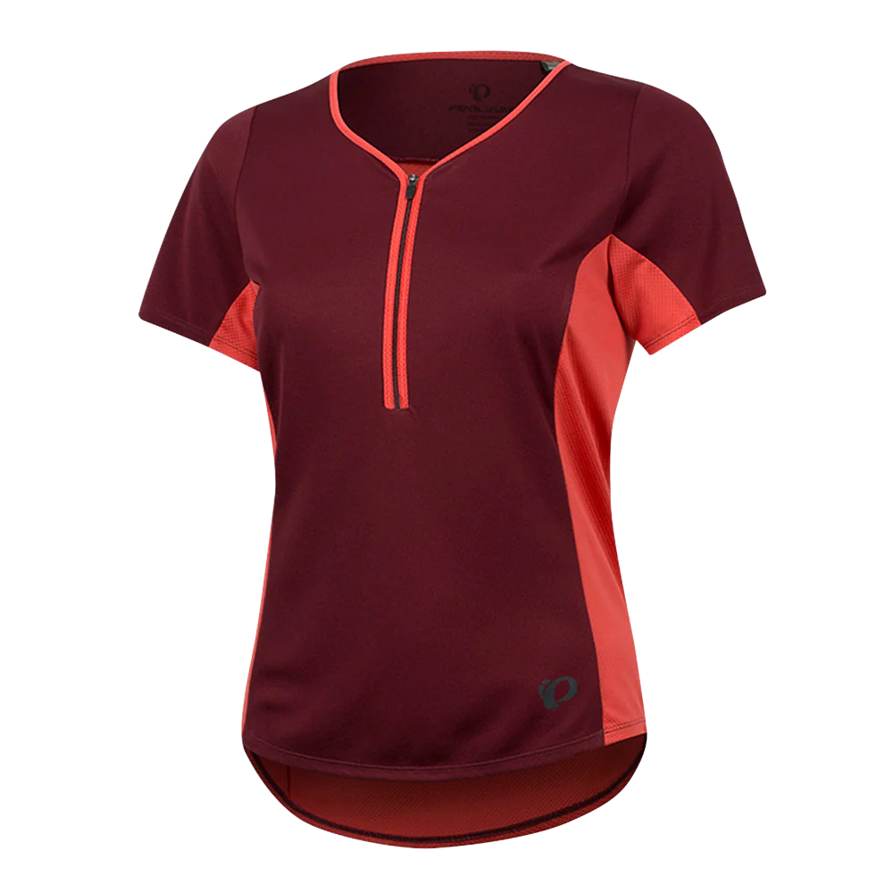 Bike tire monitor-Pearl Izumi Canyon Short Sleeve MTB Jersey - Womens - Port-Cayenne