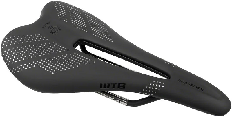 Cycling leg pad-WTB Gravelier Saddle - Black Stainless