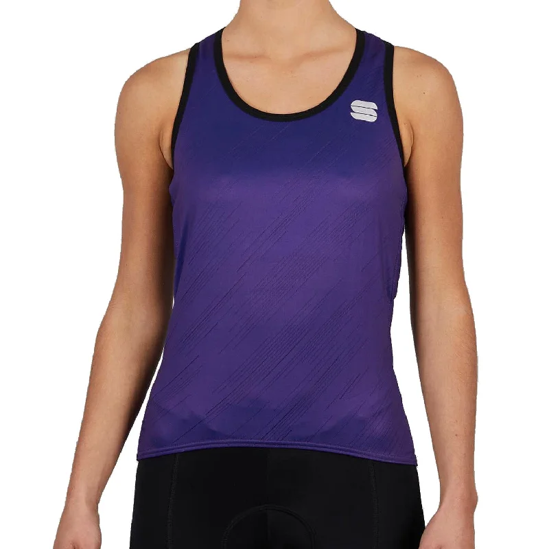 Cycling rain hood-Top donna Sportful Flare - Viola