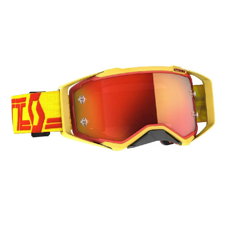 Bicycle rack pad-SCOTT 2021 PROSPECT GOGGLE - YELLOW/RED (ORANGE CHROME)