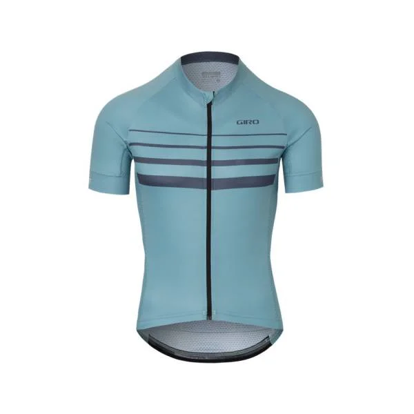 Bike lock combo-Giro Chrono Short Sleeve Road Jersey - Mineral Stripe