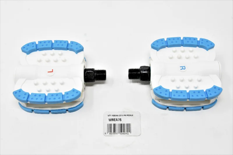 Bike chain pad-Raleigh Rosina 16” Bike ½” Pedals White With Blue Suit Most Small Kids Junior Bikes