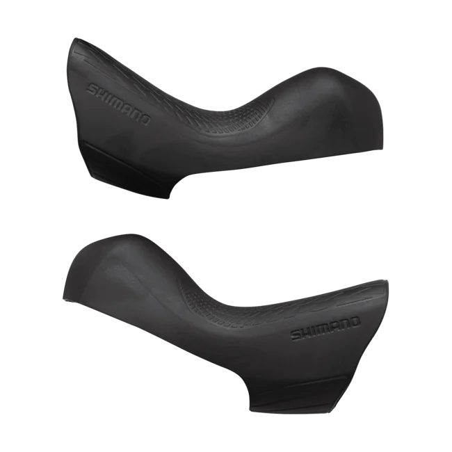 Bicycle brake clip-Shimano Ultegra ST-8020 STI Lever Hoods, Black, Pair