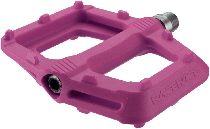 Cycling vest bright-RaceFace Ride Pedals - Platform Composite 9/16" Magenta