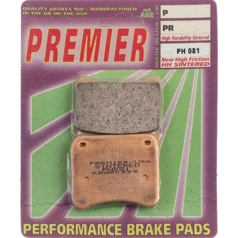 Cycling shoe pad-Premier Brake Pads - PH Street Sintered