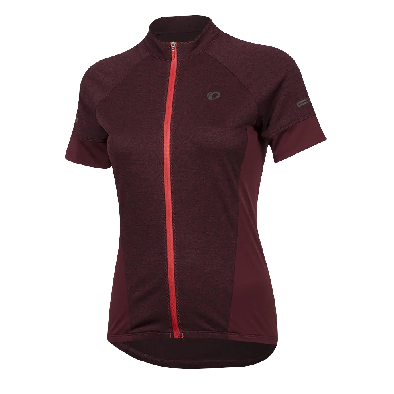 Bike wheel pad-Pearl Izumi Select Escape Short Sleeve Road Jersey - Port