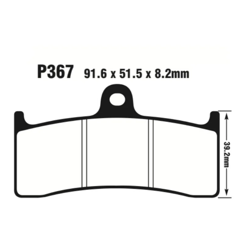 Cycling layer thin-Premier Brake Pads - P Organic Standard