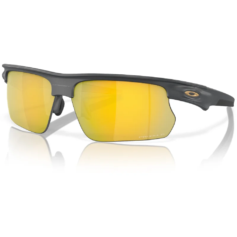 Bicycle lights solar-Occhiali Oakley Bisphaera - Matte Carbon Prizm 24k Polarized