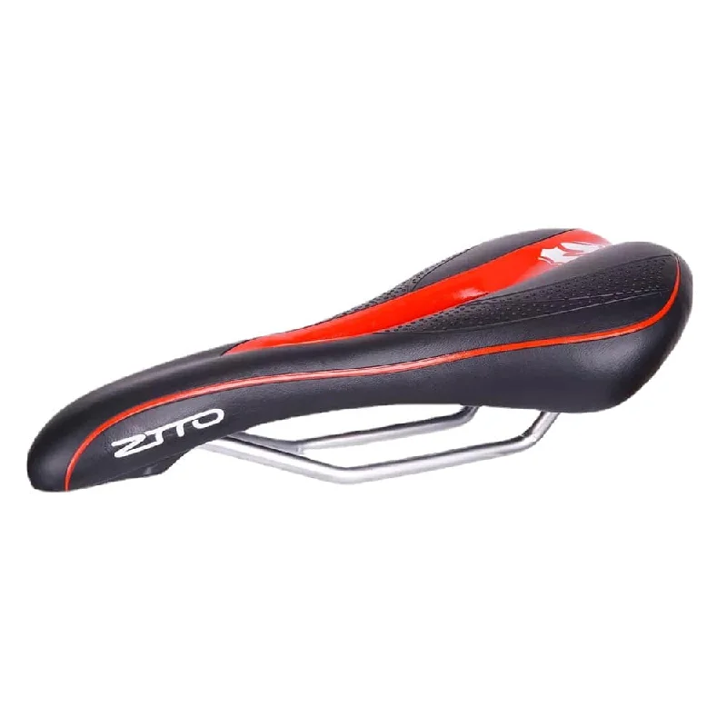 Bicycle seatpost dropper-ZTTO Soft MTB Road Bike Seat Pain-Relief Thicken PU Leather Comfortable Bicycle Saddle Bicycle Parts