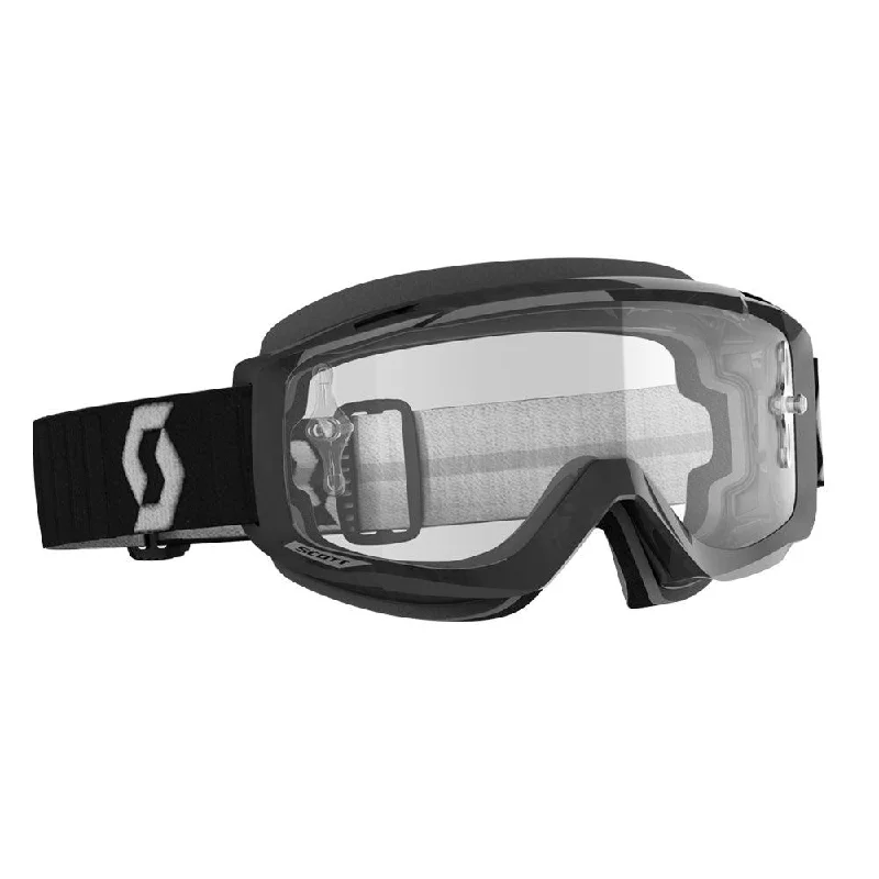 Cycling sleeve UV-SCOTT 2021 SPLIT OTG GOGGLE - BLACK/GREY (CLEAR)