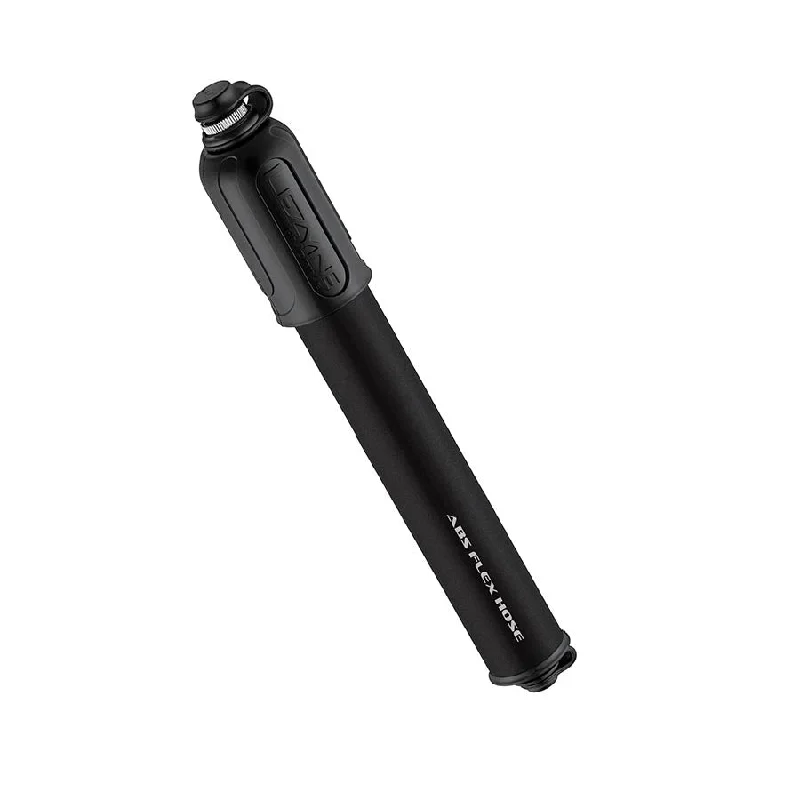 Mountain bike liner-Lezyne Grip Drive HV Pump 231mm 90psi Multivalve Black