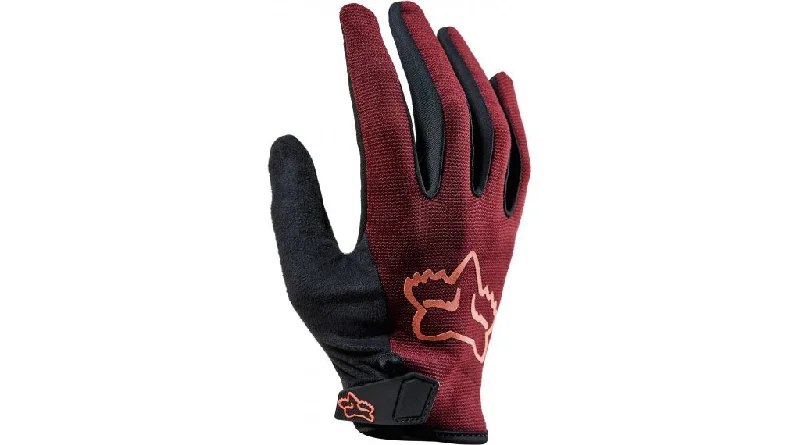 Mountain bike guard-Fox Racing Ranger MTB Glove - Womens - Dark Maroon