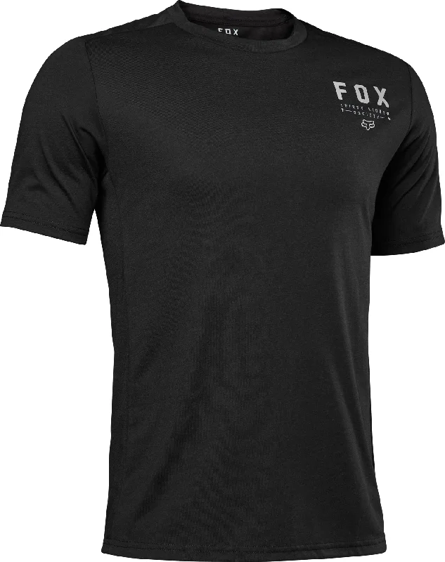 Bicycle fix tape-FOX RANGER CRYS DR SS JERSEY - BLACK