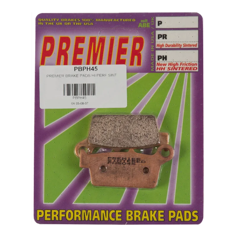 Bicycle basket pad-Premier Brake Pads - PH Street Sintered