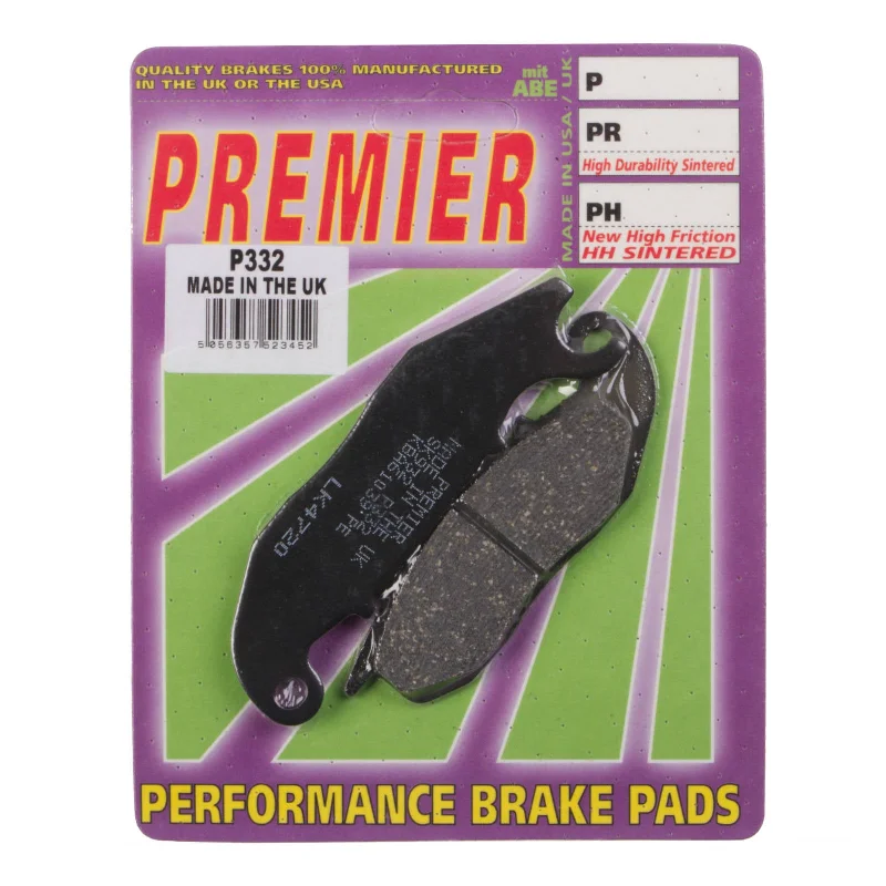 Mountain bike lugs-Premier Brake Pads - P Organic Standard