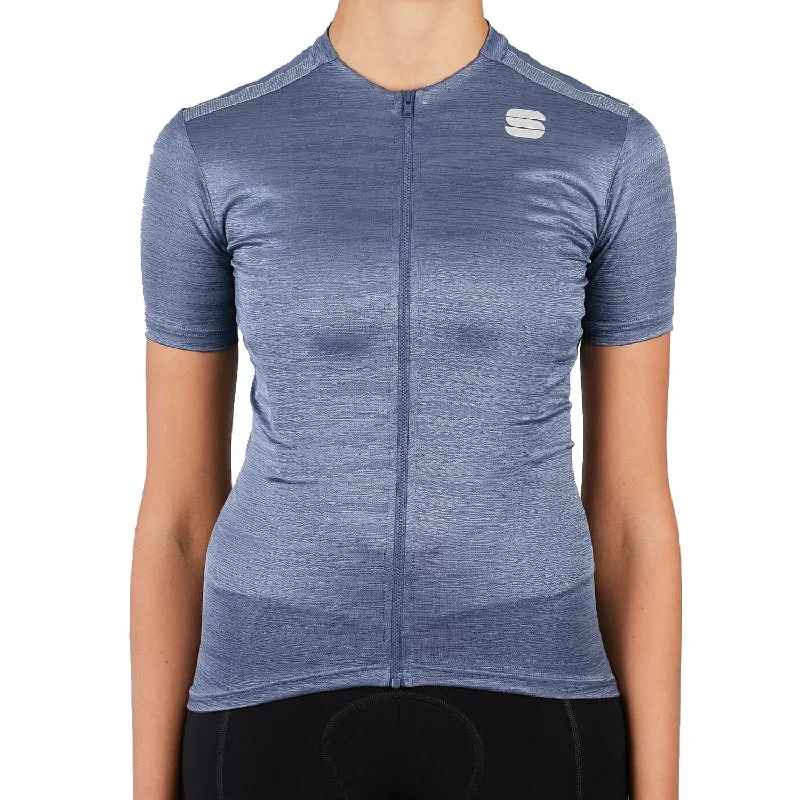 Bicycle chain gauge-Maglia donna Sportful Supergiara - Blu grigio