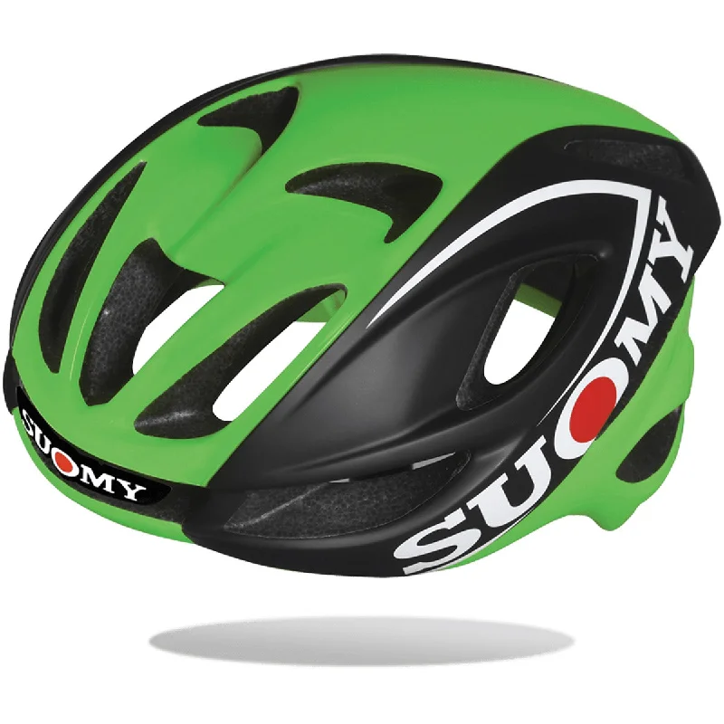 Cycling arm bar-Casco Suomy Glider - Nero verde