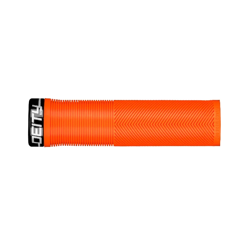 Mountain bike pouch-Deity Knuckleduster Grips Orange