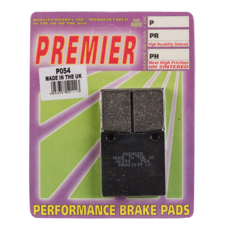 Road bike sprocket-Premier Brake Pads - P Organic Standard