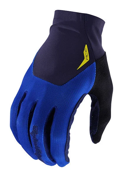 Cycling gloves palm-Troy Lee Designs Ace MTB Glove - Cobalt - 2023