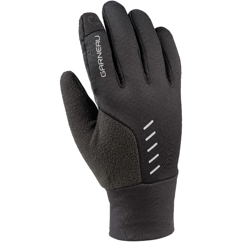 Bicycle chain clip-Louis Garneau Biogel Thermo II Glove - Womens - Black