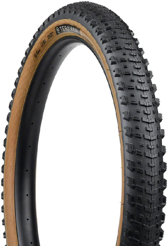 Bike seat bolt-Teravail Oxbow Tire - 27.5 x 3 Tubeless Folding Tan Light and Supple