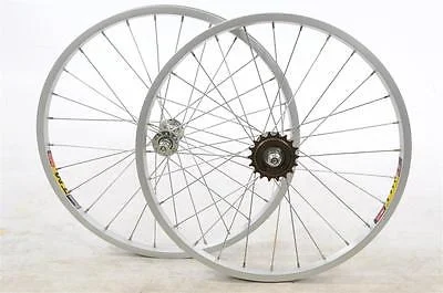 Road bike sprocket-20 x 1.75 SINGLE SPEED ALLOY WHEEL SET+FREEWHEEL FOLDER, SHOPPER,CHILD,KIDS BIKE