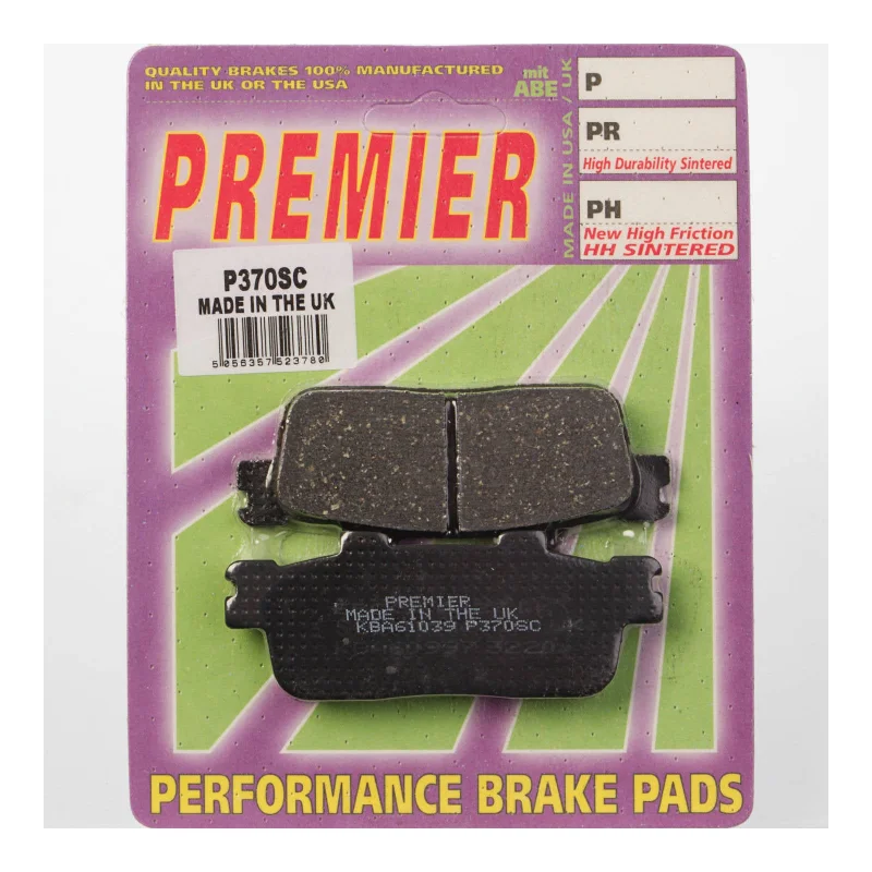 Mountain bike flats-Premier Brake Pads - P-SC Organic Scooter