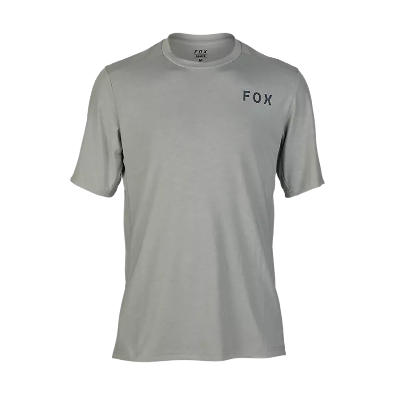 Bicycle tire pad-Fox Racing Ranger Dri Release Short Sleeve MTB Jersey - Alyn - Gray Vintage