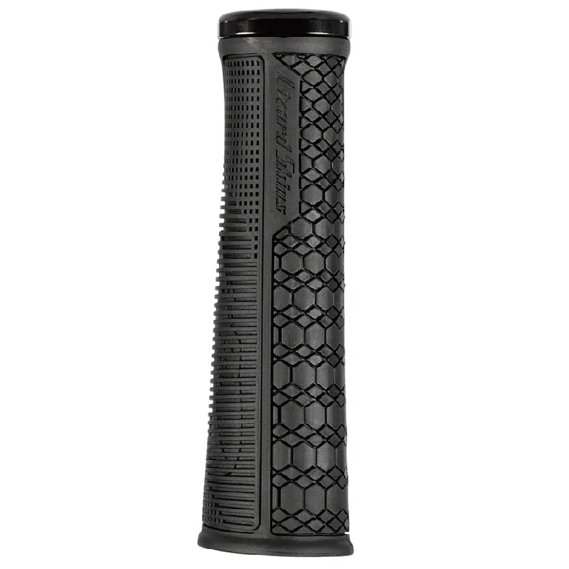 Bicycle rack bar-Lizard Skins Gradient Lock-On Grips - Jet Black