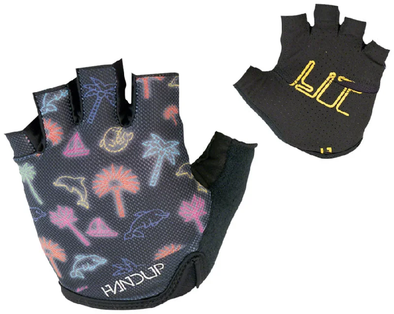 Bike seat pad-Handup Shorties Neon Lights Gloves