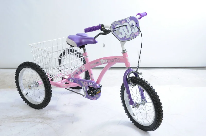 Road bike shield-16” WHEEL TRICYCLE,DISABILITY TRIKE IDEAL KIDDIES W-SPECIAL NEEDS PINK-PURPLE EX