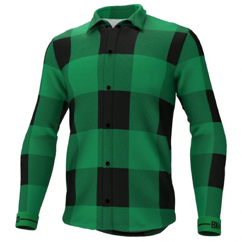 Mountain bike lever-Camicia Bike Inside - Verde