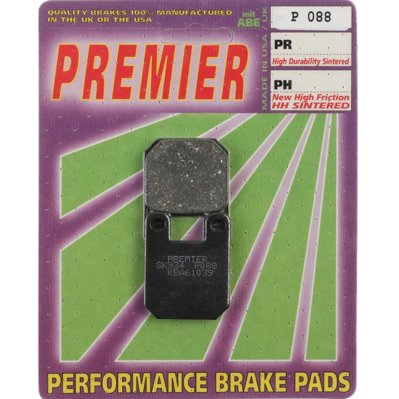 Bicycle tail strap-Premier Brake Pads - P Organic Standard